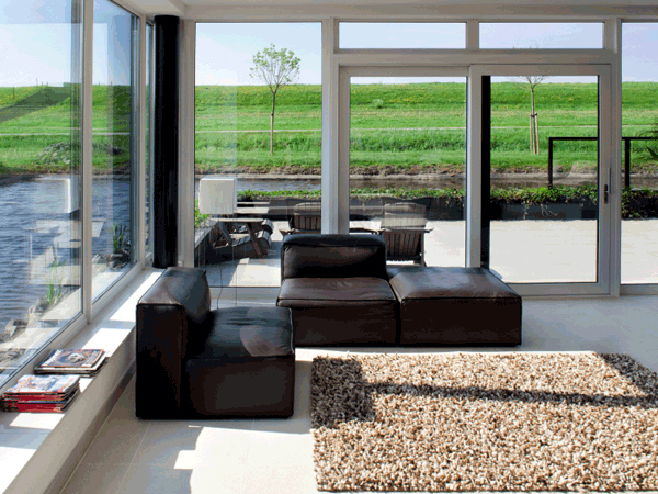 UPVC casement windows system